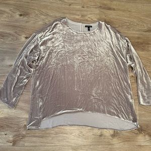 Eileen Fisher Velvet tunic